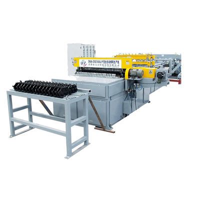 El PLC controla la malla de la jaula de Mesh Making Machine For Chicken del metal de 2m m