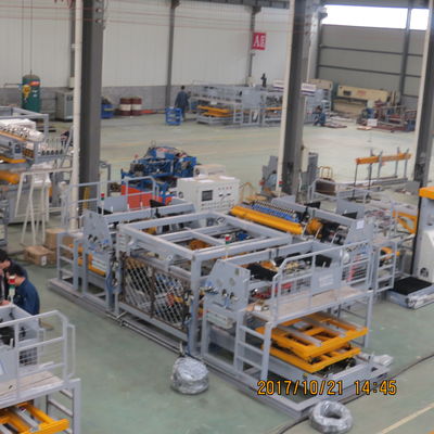 Doblez de Mesh Welding Machine Automatic 3D de la cerca 250KVA de la exactitud 0.01m m