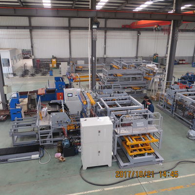 Voladizo/apilando el alambre Mesh Welding Machine 220v del envase